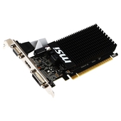 Tarjeta de video MSI NVIDIA GeForce GT 710, 1GB DDR3 64-bit, HDMI, DVI, VGA, PCI-E 2.0.