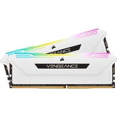 Kit de memorias Corsair Vengeance PRO SL 16GB (2x 8GB), DDR4, 3200 MHz, RGB, CL16, Blanco