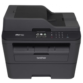Impresora Multifuncional Láser Brother MFC-L2740DW, Blanco y Negro, Inalámbrico, imprime / escanea / copia / fax