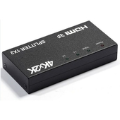 Splitter Hdmi 1x2, 5V, 1080p, Compatible con 3D