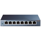 Switch TP-Link TL-SG108, 8 RJ-45 GbE, 10, 100, 1000 Mbps