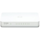 Switch D-Link DGS-1008A, 8 RJ-45 10 /100/ 1000 Mbps, MDI / MDIX, CSMA / CD.