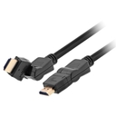 Cable HDMI Xtech XTC-606, Conector Giratorio, 1.8mts