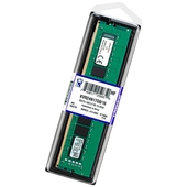 Memoria Kingston KVR24N17D8/16, 16GB, DDR4, 2400 MHz, PC4-19200, CL17, 1.2V.