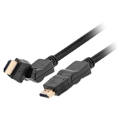 Cable HDMI Giratorio Xtech XTC-610, macho a macho, 3mts, negro