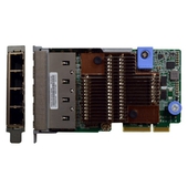 Tarjeta de Red Lenovo PCI Express, Alámbrico, 1000 Mbit/s, 4x RJ-45. Para servidor