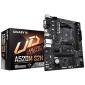 Placa Gigabyte micro ATX A520M S2H, S-AM4, AMD A520, HDMI, 64GB DDR4 para AMD