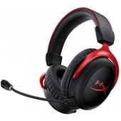 Audífonos con Micrófono Gamer HyperX Cloud II, Inalámbrico, 7.1, 3.5mm, Negro/Rojo