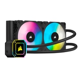 Refrigeración Líquida Corsair iCUE Capellix H100i Elite, 2x Fans 120mm, 2400RPM