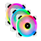 Kit x3 Fan Corsair Triple LL120 RGB, 12cm, 2200 ±10% RPM, 7V - 13.2V, PWM Control.