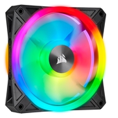 Fan Corsair QL120 RGB, 12 cm, 525, 1500 ±10% RPM, 6V - 13.2V, PWM Control.