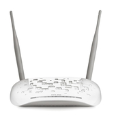 Modem Router Ethernet Wireless TP-Link TL-W8961N, 300 Mbps, 2.4 GHz, 802.11 b/g/n, 2 Antenas