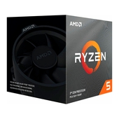 Procesador AMD Ryzen 5 3600, 3.60GHz, 32MB L3, 6 Core, AM4, 7nm, 65W. CAJA OEM