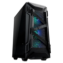 Case Asus TUF Gaming GT301 con Ventana, Mid Tower, ATX/Micro-ATX/Mini-ATX, USB 3.1. Sin Fuente. Negro
