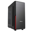 Case Teros TE1073N, Mid Tower, ATX, 250W, USB 3.0 / 2.0, Audio, Negro.