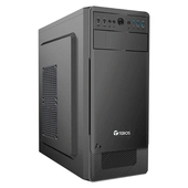 Case Teros TE1074N, Mid Tower, ATX, 250W, USB 3.0 / 2.0, Audio, Negro.