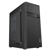 Case Teros TE1076N, Mid Tower, ATX, 250W, USB 3.0 / 2.0, Audio, Negro.