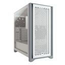Case Corsair Semitorre 4000D AIRFLOW, Mid Tower, ATX, Blanco.