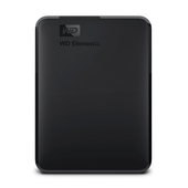 Disco duro externo Western Digital Elements Portable, 3TB, USB 3.0 / 2.0, Negro.