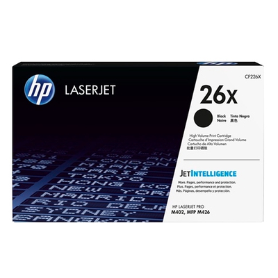 Adquiere tu Toner HP 26X, LaserJet Pro M402, M426, Negro, (9,000 pags) en nuestra tienda informática online o revisa más modelos en nuestro catálogo de Toners HP