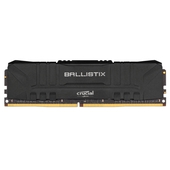 Memoria Crucial Ballistix 8GB, DDR4, 3000 MHz, PC4-24000, UDIMM, CL-15, 1.35V