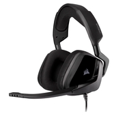 Audífonos con Micrófono Corsair VOID ELITE SURROUND 7.1, Alámbrico, 1.8 Metros, USB / 3.5mm, Negro