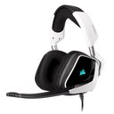 Auriculares con Micrófono Corsair VOID RGB ELITE 7.1, Alámbrico, USB, Negro / Blanco
