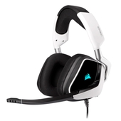 Auriculares con Micrófono Corsair VOID RGB ELITE 7.1, Alámbrico, USB, Negro / Blanco
