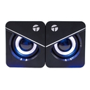 Parlante Teros TE6030N, 3W, Led Indicador Azul