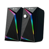 Parlante Teros TE6031N, 6W. Luces RGB, conector 3.5mm