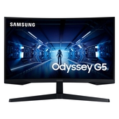 Monitor Samsung LC27G55TQWLXPE 27" LED Curvo VA FHD 2560 x 1440, HDMI / DP / Audio 3.5mm