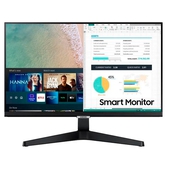 Monitor Streaming Samsung 24", Smart Tizen, 60Hz, 1920 x 1080, HDMI. WiFi / Bluetooth
