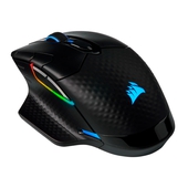 Mouse Gamer Corsair Dark Core RGB Pro, RF Inalámbrico, USB, 18000 DPI, Negro