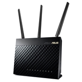 Router inalambrico Asus AC1900, RT-AC68U V3, Dual Band Gigabit WiFi 802.11ac (3x3).