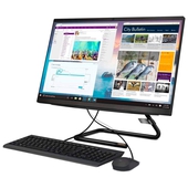 All in One Lenovo IdeaCentre AIO 3, 23.8" FHD, Intel Core i3-10100T 3.80GHz, 4GB DDR4, 1TB SATA + 128GB SSD. Windows 10 Home