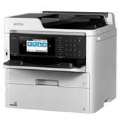 Impresora Multifuncional Epson WorkForce Pro WF C579R, Color, Inalámbrico, imprime, escanea, copia, fax