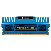 Memoria Corsair Vengeance 4GB, DDR3, 1600 MHz, PC3-12800. Presentación caja plástica