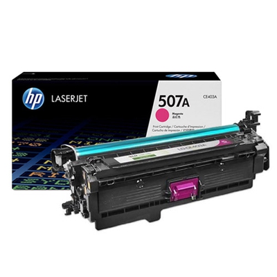 Adquiere tu Toner HP 507A, LaserJet M551N, M551DN, Magenta (6K) en nuestra tienda informática online o revisa más modelos en nuestro catálogo de Toners HP