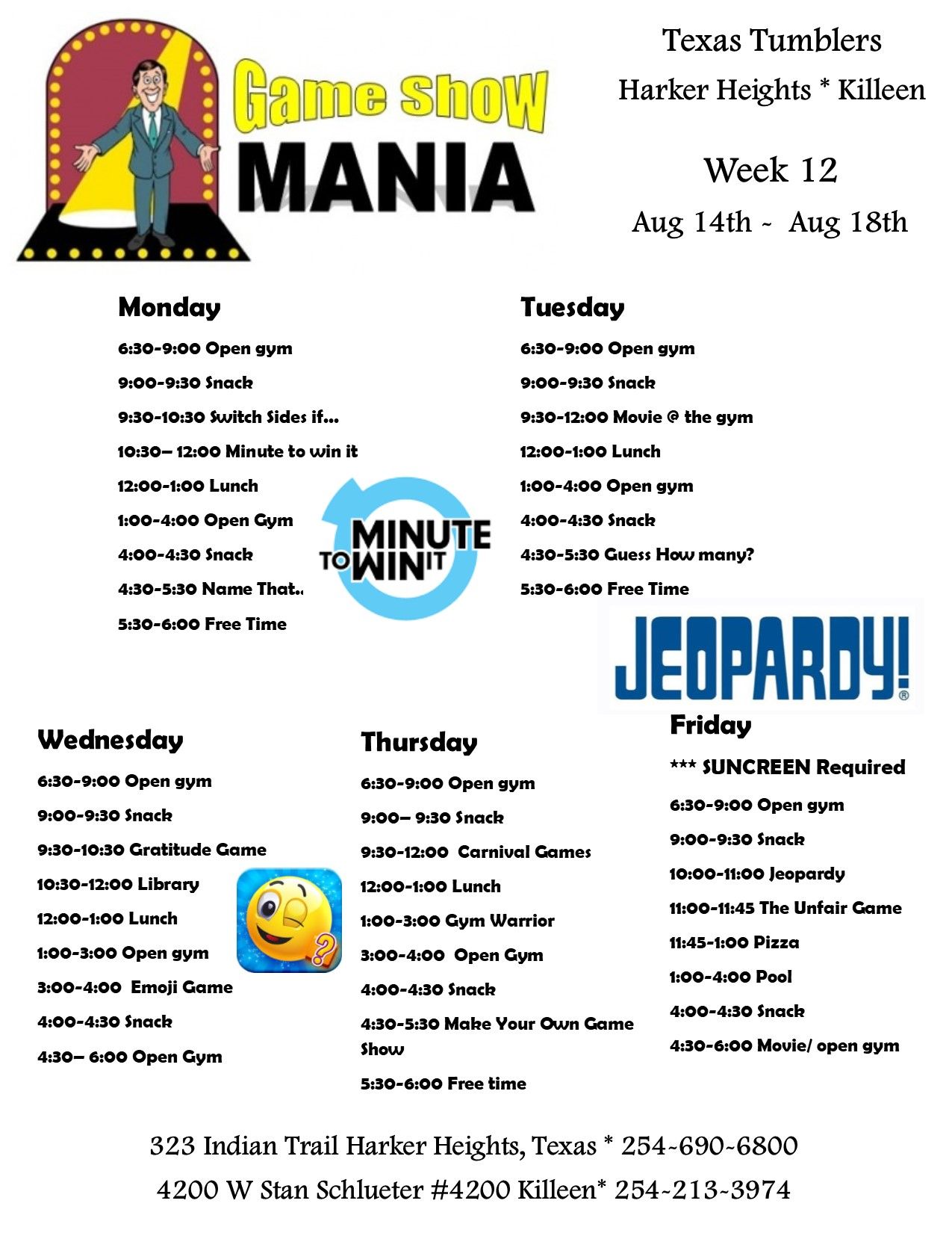 Texas Tumblers Gymnastics Photos