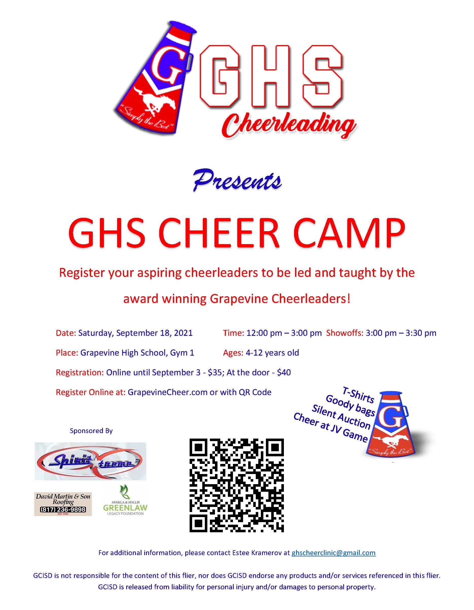 Grapevine High School Cheerleading Booster Club