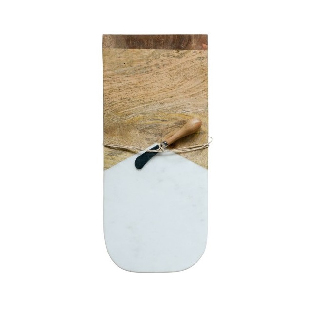 cutting board with cheese