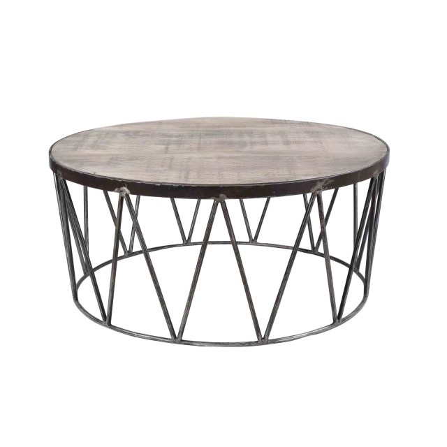 Iron Base Coffee Table Nadeau Minneapolis