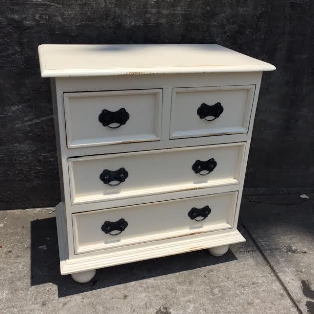FourDrawer Dresser with Bun Feet Nadeau Atlanta