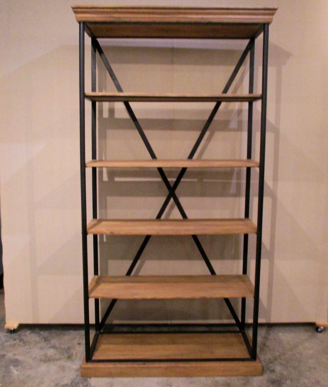 Iron Bookshelf Nadeau Charleston