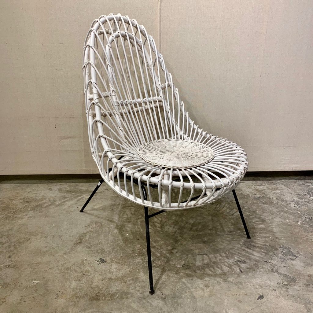 Sofa Chair Rattan Nadeau Charleston