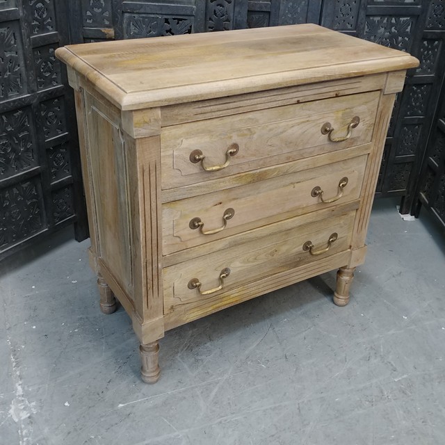 ThreeDrawer Dresser Nadeau Charlotte