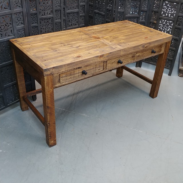 Reclaimed Pine Desk Nadeau Charlotte