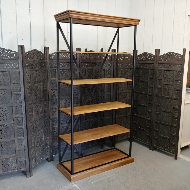Iron Bookshelf Nadeau Charlotte