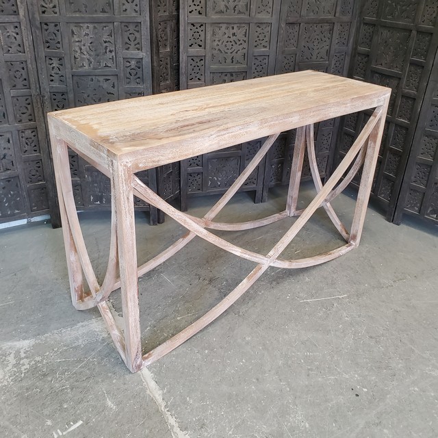 U Shape Console Table Nadeau Charlotte