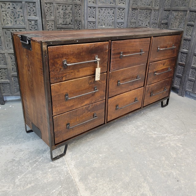 Iron And Wood Dresser Nadeau Charlotte